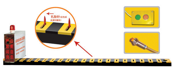 南安市V3嵌入式闯岗自动扎胎器/阻车器